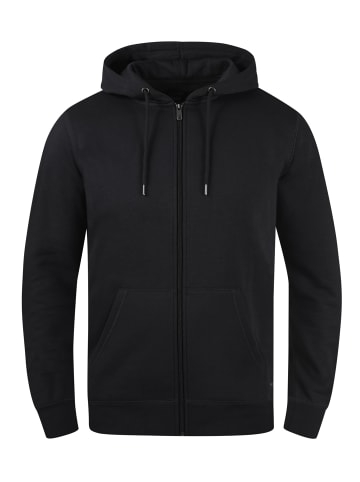 !SOLID Kapuzensweatjacke in schwarz