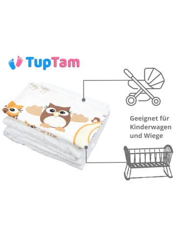 TupTam Unisex Baby Wiegenset 4-teilig in beige