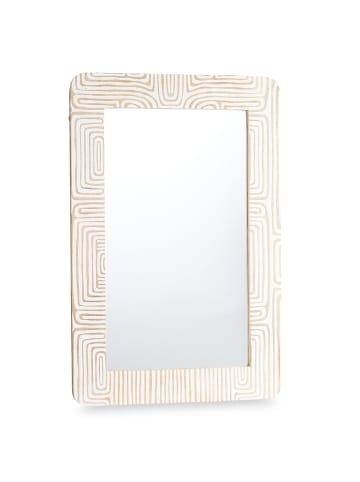 GIFTDECOR Wandspiegel in weiß