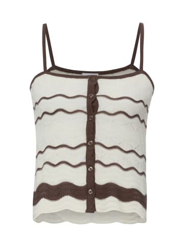 Noisy may Stricktop NMSadie in ecru mocca - 0001