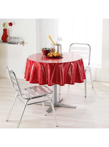 Douceur d’Intérieur Nappe Cristal Uni Transparent - 1710279 in Transparent, 140 x 140 cm