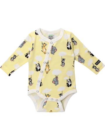 Villervalla Langarmbody Tiere in grau