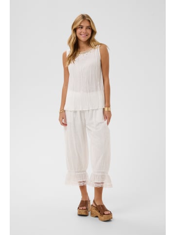 Cream Langarm-Bluse CRRonja A-shape in Snow White