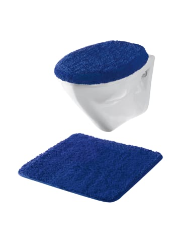 Erwin Müller 2-tlg. Hänge-WC-Set Rhodos in royalblau