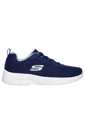 Skechers Sneaker Low in Blau/Weiß