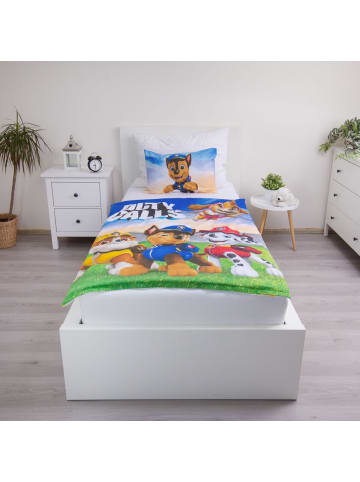 Paw Patrol Paw Patrol Bettwäsche-Set für Kinderbett 100x135 cm + 40x60 in Blau