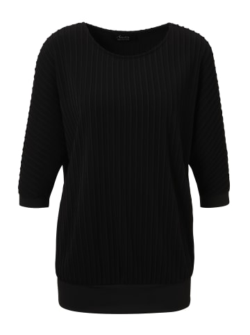 Aniston SELECTED Fledermausshirt in schwarz