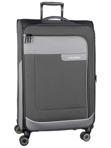 travelite Trolley Viia 4w Trolley L in Schiefer