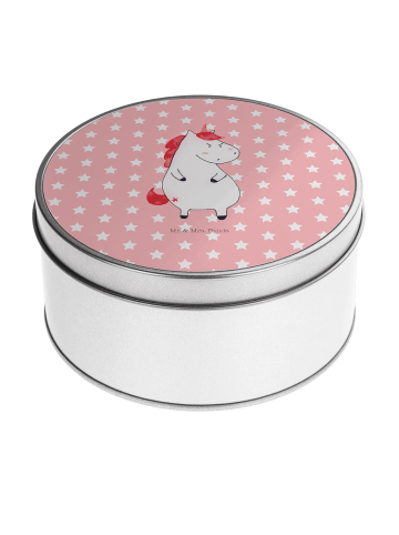 Mr. & Mrs. Panda Kaffeedose Einhorn Wut ohne Spruch in Rot Pastell