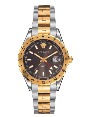 Versace Analoguhr für Herren in silber