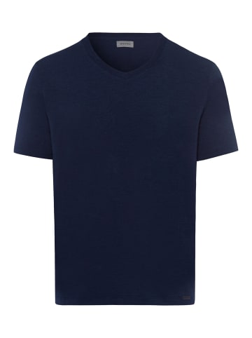 Hanro V-Shirt Casuals in deep navy