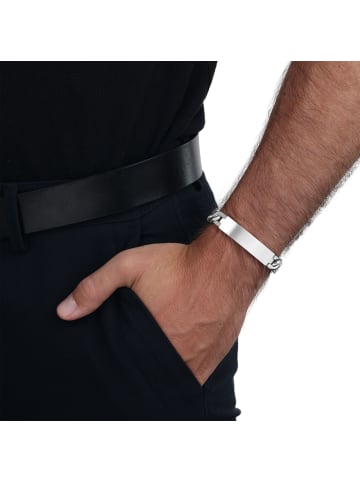 Amor Identarmband Edelstahl in Silber