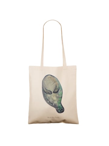 Mr. & Mrs. Panda totebag Seekuh Happy ohne Spruch in Creme