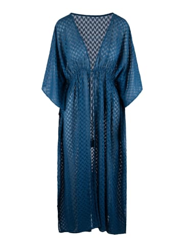 Linga Dore Kimono in Legion blue