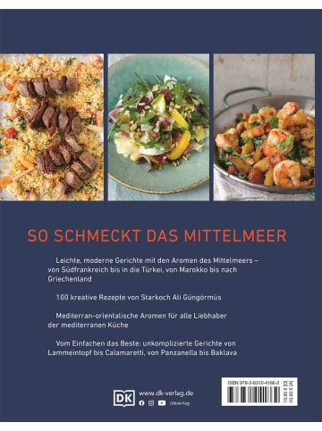 Dorling Kindersley  Mediterran | 100 kreative Rezepte rund ums Mittelmeer