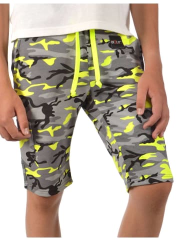 BEZLIT Kurze Hose in Gelb Camouflage - Camouflage