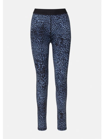 comma CI Leggins lang in Blau