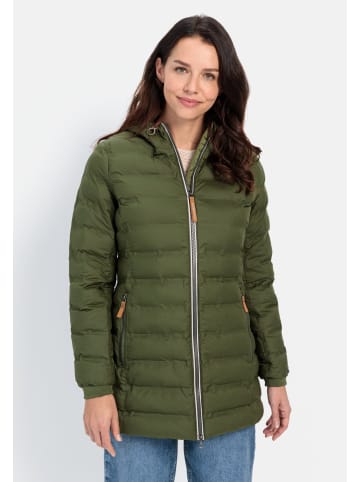 Camel Active teXXXactive® Funktionsjacke aus recyceltem Polyester in Dunkelgrün