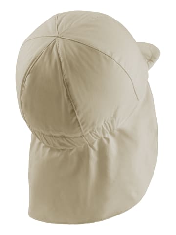Sterntaler Schirmmütze mit Nackenschutz uni in beige