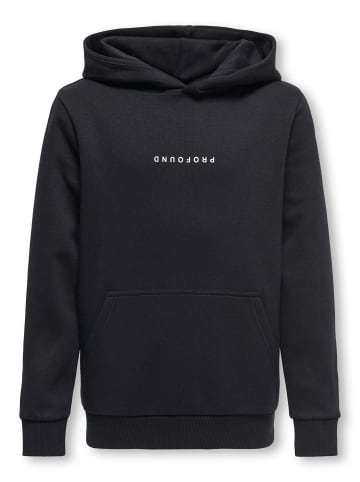 ONLY & SONS Junior Kapuzenpullover in Black