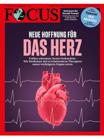 Hubert Burda Media 52 x FOCUS Zeitschrift (Gutschein für Jahres Abo)