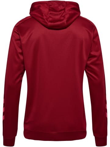 Hummel Hummel Poly Kapuzenpullover Hmlpromo Multisport Herren in BIKING RED/RASPBERRY SORBET