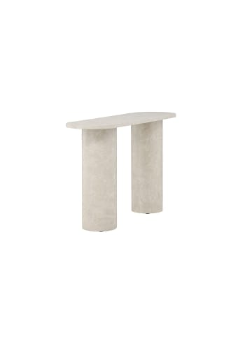ebuy24 Beistelltisch Narvik Beige 40 x 130 cm