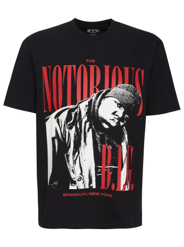 Recovered T-Shirt The Notorious B.I.G  Red Script in Schwarz