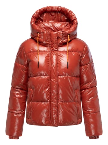 Marikoo Steppjacke Skyraa 16 in Dark Terracotta
