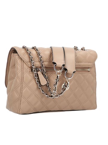 Guess Giully II Schultertasche 23 cm in beige