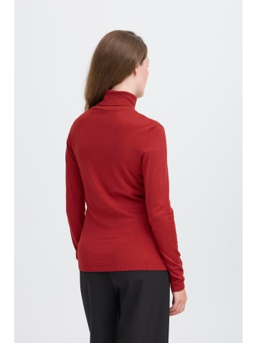 ICHI Langarm IHMAFA Tight fit in Red Dahlia