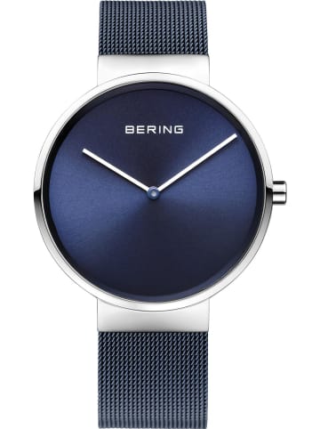 Bering Uhr in Blau