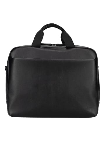 Jost Riga Aktentasche RFID Schutz 39 cm Laptopfach schwarz