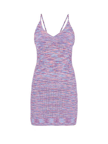myMo Women Dress in blue multicolor