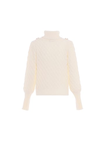 faina Damen Sweater in WOLLWEISS