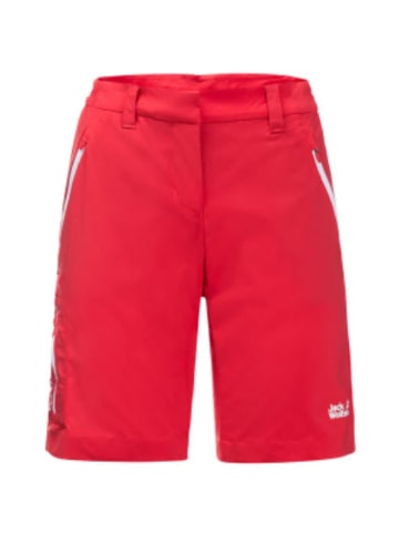 Jack Wolfskin Outdoorshorts Overland Softshell in Rot