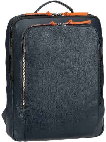 Braun Büffel Laptoprucksack Novara 26364 in Dunkelblau