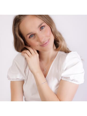 Lucardi 925 Silber Armband  Rund