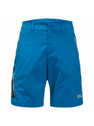 Jack Wolfskin Outdoorshorts Overland Softshell in Blau