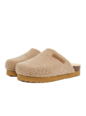 babunkers Pantoletten  in beige