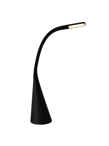 näve LED Tischleuchte "ALF" in schwarz - (L)11 cm x (B)11 cm x (H)65 cm - EEK G