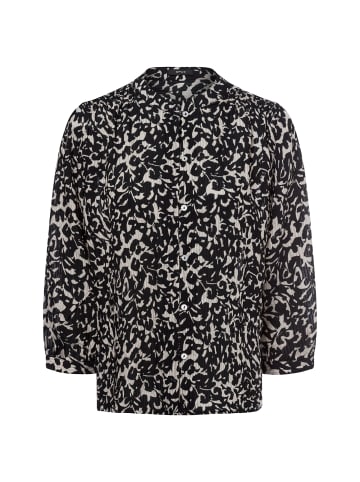 OPUS Tunikabluse Famelia in schwarz beige