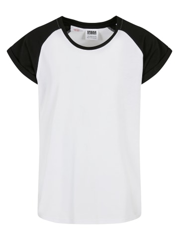 Urban Classics T-Shirts in white/black