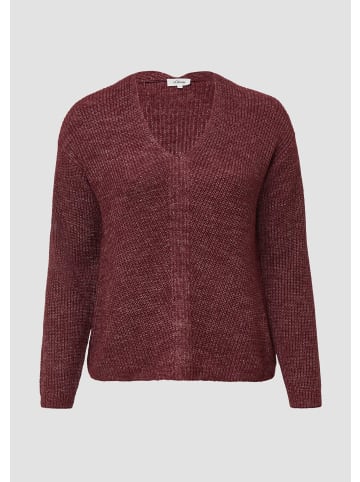 s.Oliver Strickpullover in 3902_bordeaux
