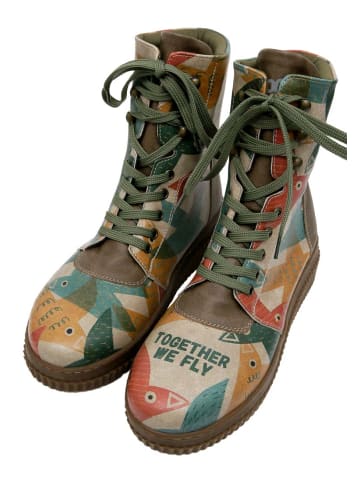 Dogo Future Boots - Together We Fly 39 in Beige