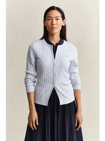 Gant Strickjacke in hellblau - 0009
