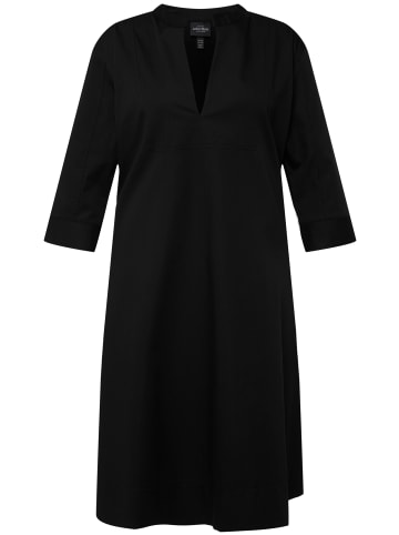 Ulla Popken Midikleid in schwarz