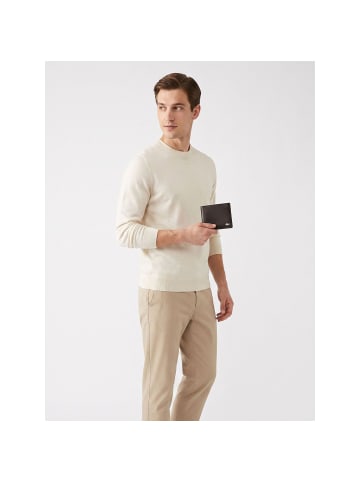 Lacoste Core Essentials FG Geldbörse Leder 11 cm in coffee bean