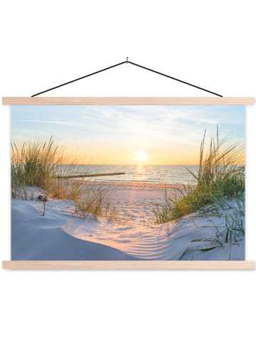 OnlyWow Poster mit Leiste Sonnenuntergang