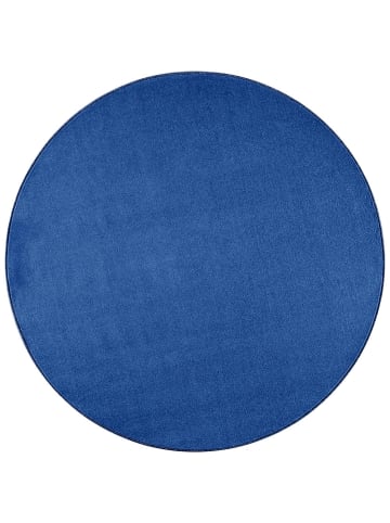Kurzflor Teppich Nasty in Blau